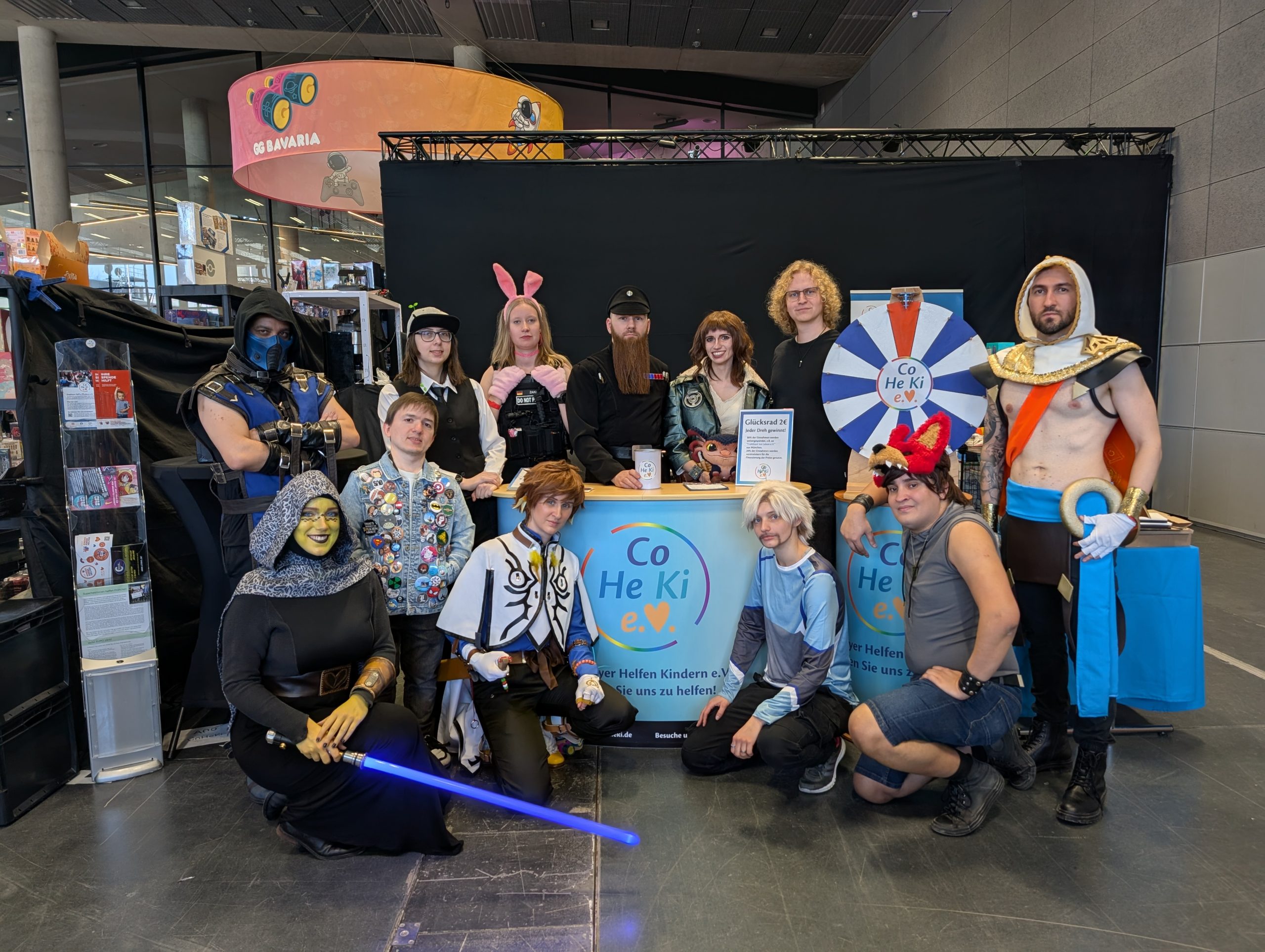 Gruppenfoto am Samstag