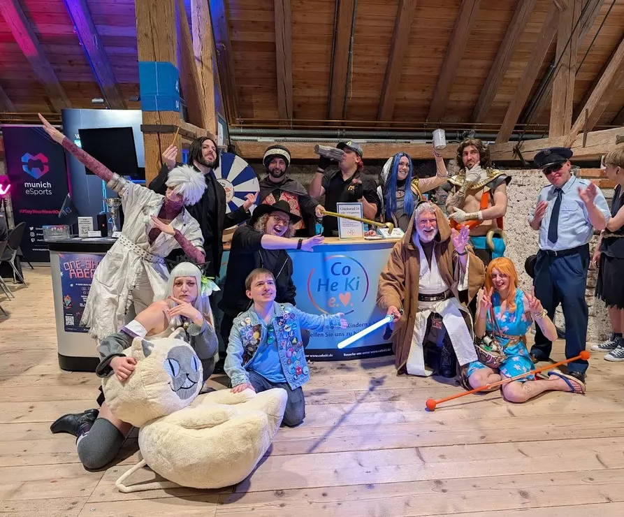 aniMUC Gruppenbild Samstag
